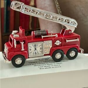 Timex Collectible Mini Clock – Fire Truck – NIB